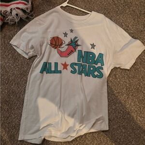 VINTAGE NBA ALL STATS MITCHELL AND NESS GRAPHIC TEE